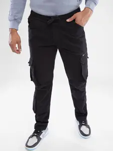 SPYKAR Regular Fit Mid Rise Cargo Trousers