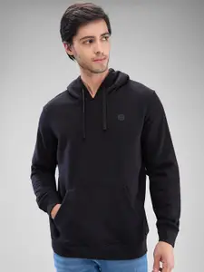 SPYKAR Men Solid Hooded Sweatshirt