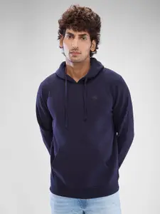 SPYKAR Men Solid Hooded Sweatshirt