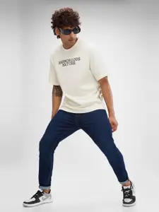 SPYKAR Men Graphic Printed Round Neck T-shirt