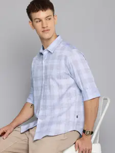 Levis Slim Fit Checked Pure Cotton Casual Shirt