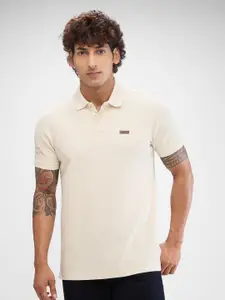 SPYKAR Men Polo Collar Solid Slim Fit T-shirt