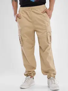 SPYKAR Men Regular Fit Cargo Joggers