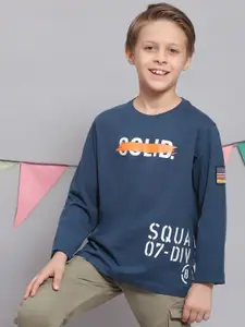 Monte Carlo Boys Typography Printed T-shirt