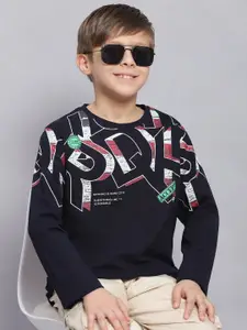 Monte Carlo Boys Typography Printed T-shirt