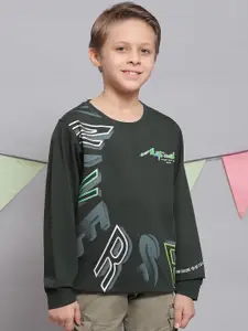 Monte Carlo Boys Typography Printed T-shirt