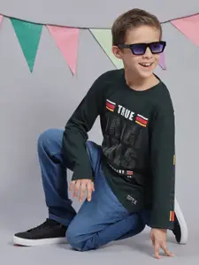 Monte Carlo Boys Typography Printed T-shirt