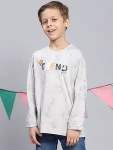 Monte Carlo Boys Typography Printed T-shirt