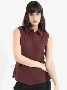 RAREISM Women Opaque Sleeveless Casual Shirt