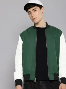 Levis Stand Collar Pure Cotton Bomber Jacket