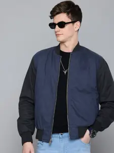 Levis Pure Cotton Mandarin Collar Bomber Jacket