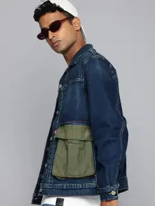 Levis Colourblocked Denim Jacket