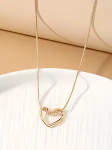 Goho Heart Knot Necklace