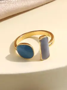 Goho Stone Studded Finger Ring