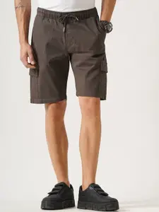British Club Men Slim Fit Low Rise Pure Cotton Outdoor Cargo Shorts