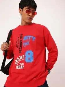 Kook N Keech Printed Cotton Terry Relaxed Fit Sweatshirts