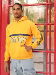 Kook N Keech Printed Relaxed Fit Hooded Sweatshirts