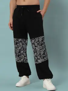 WEARDUDS  Men Relaxed Fit Mid Rise Joggers