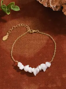 Accessorize Artificial Beads Single Anklet