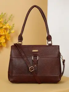 Teakwood Leathers Women Leather Structured Satchel
