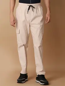 V-Mart Men Mid-Rise Cargos Trousers