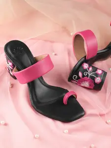 House of Pataudi Open Toe  Block Heels