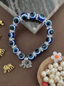 Digital Dress Room Elasticated Evil Eye Rakhi Bracelet
