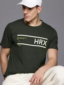 HRX by Hrithik Roshan Men Brand Logo Printed T-shirt