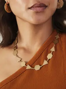 Accessorize Geometric Shaped Collar Necklace