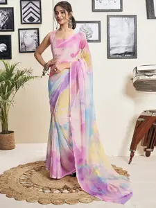 Satrani Ombre Pure Georgette Ready to Wear Saree