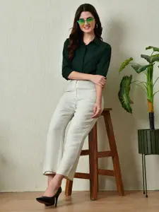 KALINI Women Comfort Opaque Regular Fit Formal Shirt