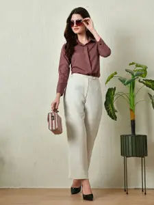 KALINI Women Comfort Opaque Casual Shirt