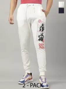 Free Authority Men Pack Of 2 Avenger Printed Joggers