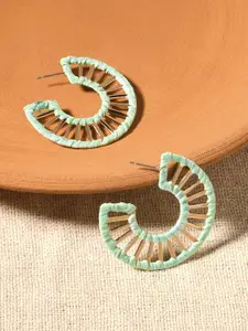 Accessorize Circular Half Hoop Earrings