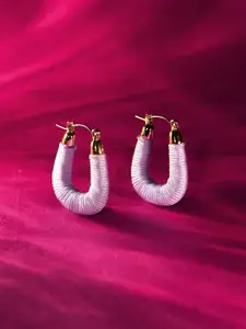 Accessorize Wrapped Contemporary Hoop Earrings