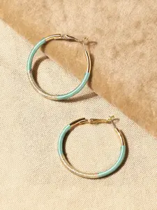 Accessorize Wrapped Circular Hoop Earrings