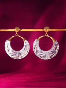 Accessorize Wrap Circular Drop Earrings