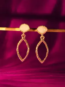 Accessorize Crystals Studded Contemporary Drop Earrings