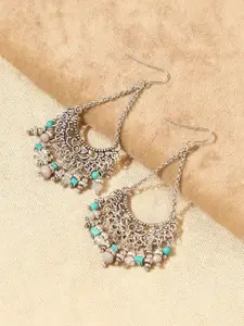 Accessorize Circular Beaded Drop Earrings