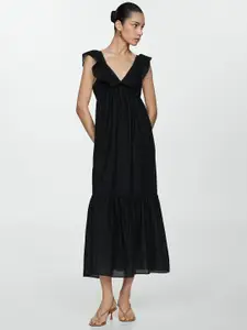 MANGO A-Line Midi Dress
