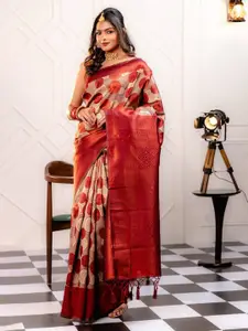 SGF11 Woven Design Pure Zari Heavy Work Kanjeevaram Silk Saree