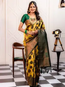 SGF11 Woven Design Pure Zari Heavy Work Kanjeevaram Silk Saree