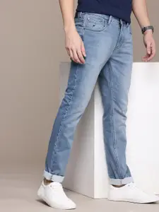 Nautica Men Slim Fit Heavy Fade Stretchable Jeans