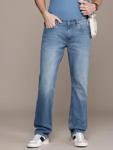 Nautica Men Straight Fit Heavy Fade Stretchable Jeans