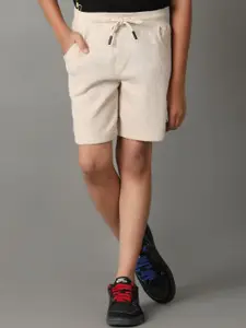 V-Mart Boys Solid Cotton Regular Fit Shorts