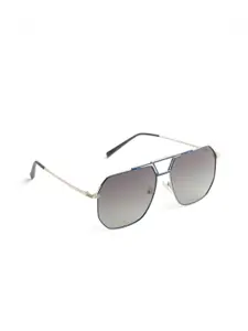 OPIUM Men Square Sunglasses with Polarised and UV Protected Lens