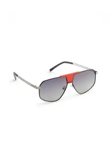 OPIUM Men Square Sunglasses with Polarised and UV Protected Lens