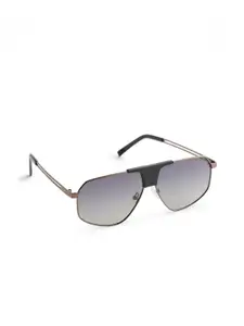 OPIUM Men Square Sunglasses with Polarised and UV Protected Lens