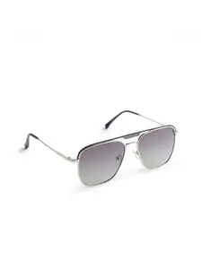 OPIUM Men Aviator Sunglasses with Polarised and UV Protected Lens