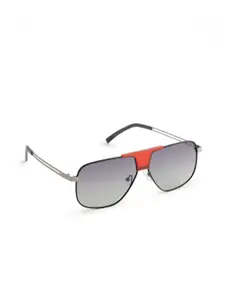 OPIUM Men Square Sunglasses with Polarised and UV Protected Lens